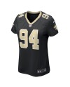 Cameron Jordan New Orleans Saints Nike Damen-Team-Spieler Trikot – Schwarz