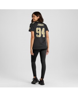 Cameron Jordan New Orleans Saints Nike Damen-Team-Spieler Trikot – Schwarz