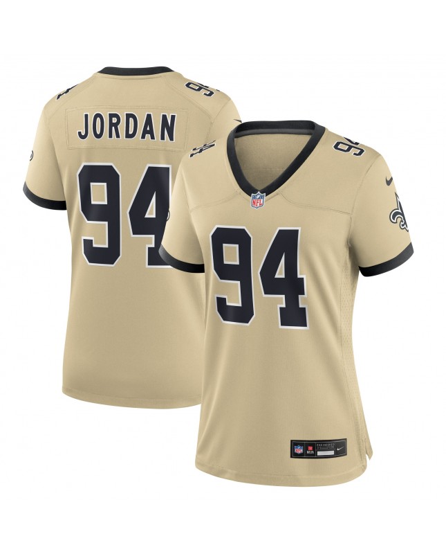 Cameron Jordan New Orleans Saints Nike Gameday Golds AlternateSpiele-Trikot für Damen – Gold