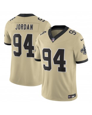 Cameron Jordan New Orleans Saints Nike Gameday Golds Alternate Vapor F.U.S.E. Limitiertes Trikot – Gold