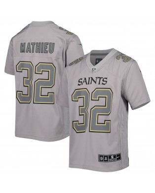 Tyrann Mathieu New Orleans Saints Nike Atmosphere Spieler Trikot für Jugendliche – Grau
