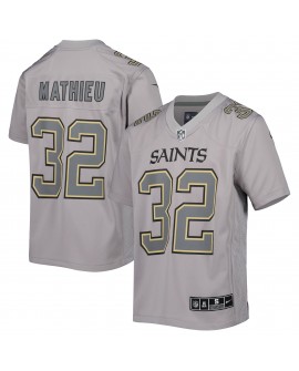 Tyrann Mathieu New Orleans Saints Nike Atmosphere Spieler Trikot für Jugendliche – Grau