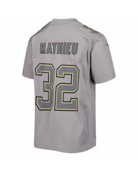 Tyrann Mathieu New Orleans Saints Nike Atmosphere Spieler Trikot für Jugendliche – Grau
