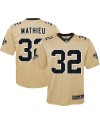 Tyrann Mathieu New Orleans Saints Nike Jugend-Inverted-Spieler Trikot – Gold