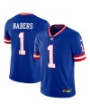 Malik Nabers New York Giants Nike Alternate 2 Legacy Vapor Untouchable Limited Trikot – Königsblau