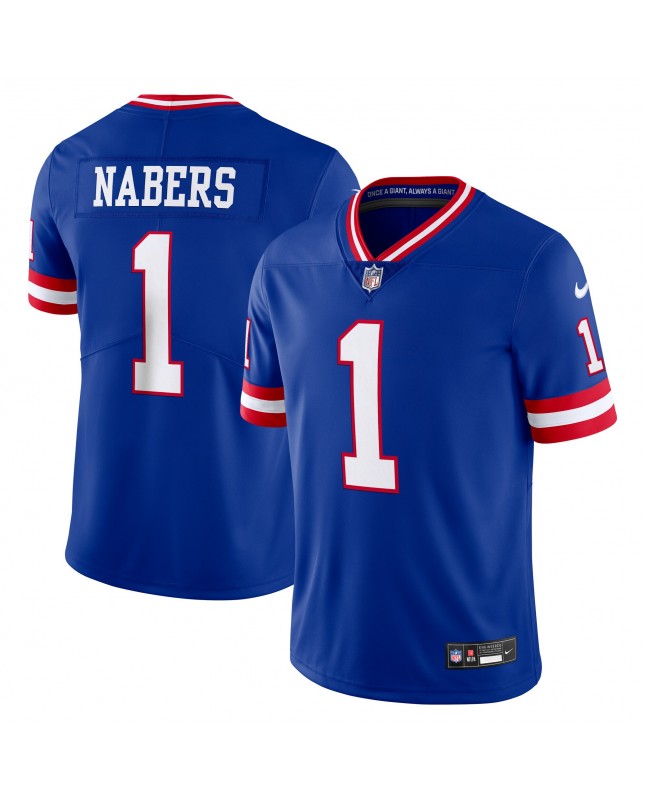 Malik Nabers New York Giants Nike Alternate 2 Legacy Vapor Untouchable Limited Trikot – Königsblau