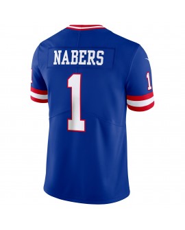 Malik Nabers New York Giants Nike Alternate 2 Legacy Vapor Untouchable Limited Trikot – Königsblau