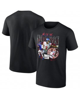 Malik Nabers New York Giants Notorious Spieler Grafik-T-Shirt – Schwarz