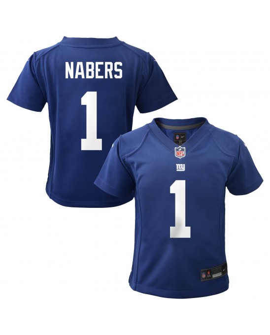 Malik Nabers New York Giants Nike Kleinkind-Spieler Trikot – Royal