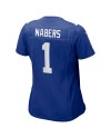 Malik Nabers New York Giants Nike Damen-Spieler Trikot – Royal