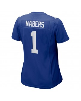 Malik Nabers New York Giants Nike Damen-Spieler Trikot – Royal
