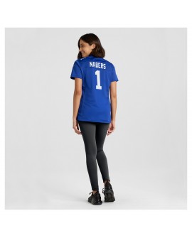 Malik Nabers New York Giants Nike Damen-Spieler Trikot – Royal