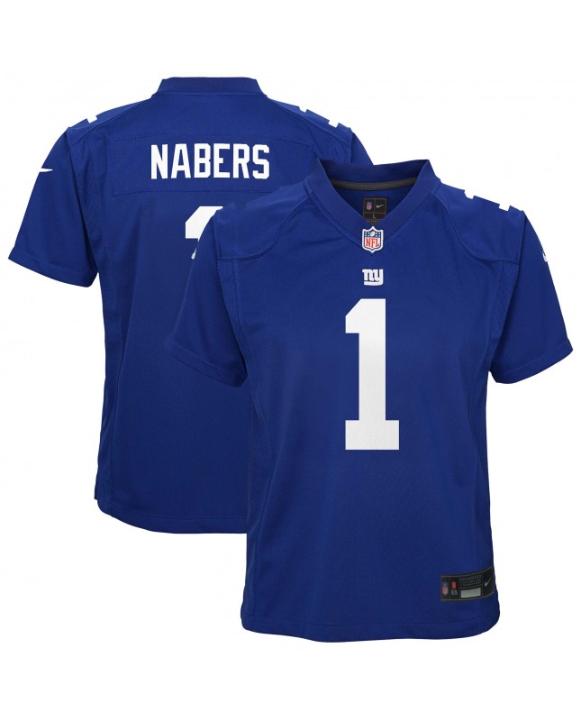 Malik Nabers New York Giants Nike Jugend-Spieler Trikot – Royal