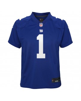 Malik Nabers New York Giants Nike Jugend-Spieler Trikot – Royal