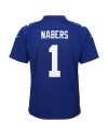 Malik Nabers New York Giants Nike Jugend-Spieler Trikot – Royal