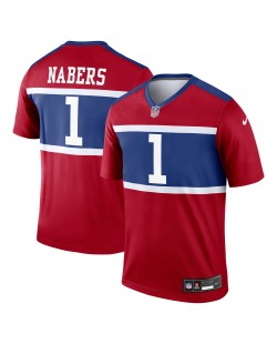 Malik Nabers New York Giants Nike Legend Spieler Performance Top – Rot