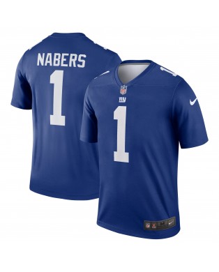 Malik Nabers New York Giants Nike Legend Spieler Performance Top – Königsblau