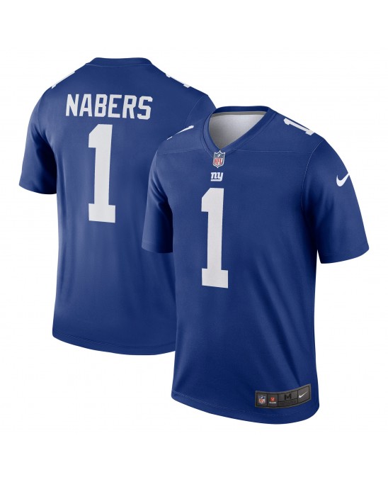 Malik Nabers New York Giants Nike Legend Spieler Performance Top – Königsblau