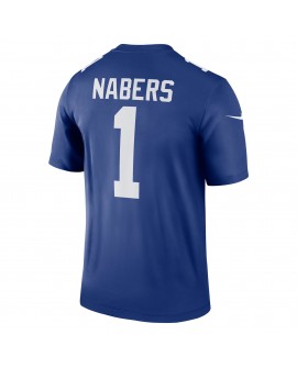 Malik Nabers New York Giants Nike Legend Spieler Performance Top – Königsblau