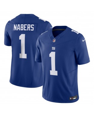 Malik Nabers New York Giants Nike Vapor F.U.S.E. Limitiertes Trikot – Royal
