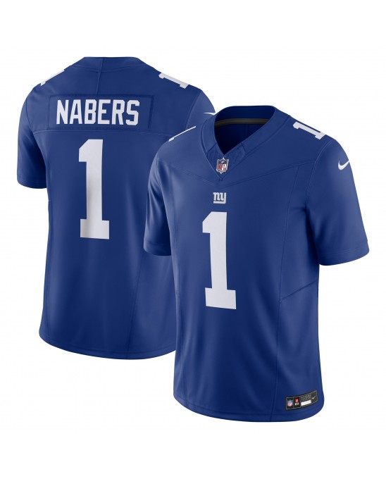 Malik Nabers New York Giants Nike Vapor F.U.S.E. Limitiertes Trikot – Royal