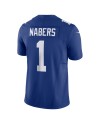Malik Nabers New York Giants Nike Vapor F.U.S.E. Limitiertes Trikot – Royal