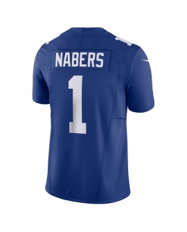 Malik Nabers New York Giants Nike Vapor F.U.S.E. Limitiertes Trikot – Royal