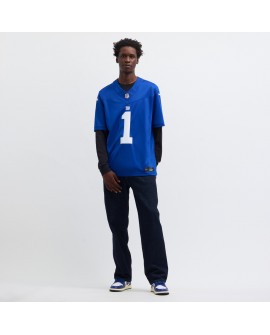 Malik Nabers New York Giants Nike Vapor F.U.S.E. Limitiertes Trikot – Royal