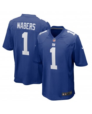 Malik Nabers New York Giants Nike Spieler-Spieler Trikot – Royal