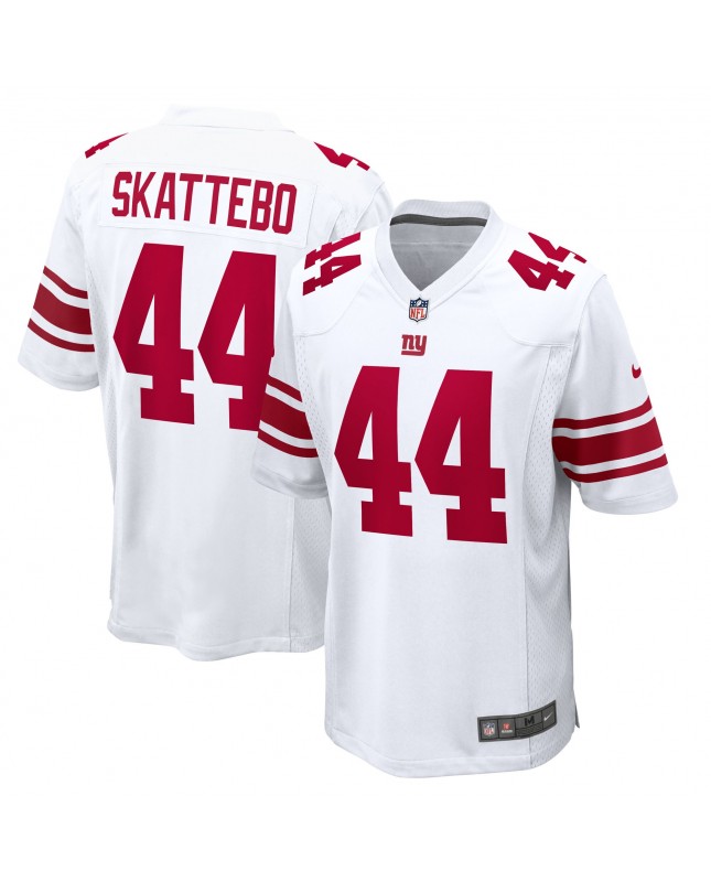 Cam Skattebo New York Giants Nike Spieler Trikot – Weiß