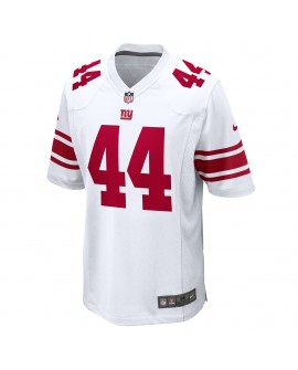 Cam Skattebo New York Giants Nike Spieler Trikot – Weiß