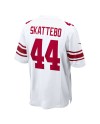 Cam Skattebo New York Giants Nike Spieler Trikot – Weiß