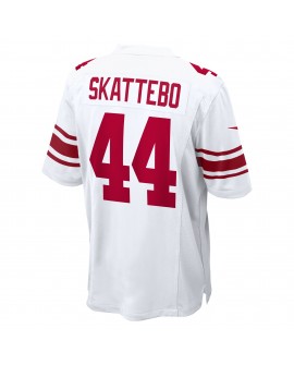 Cam Skattebo New York Giants Nike Spieler Trikot – Weiß