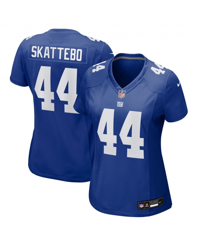 Cam Skattebo New York Giants Nike Damen-Team-Game-Spiele-Trikot – Royal