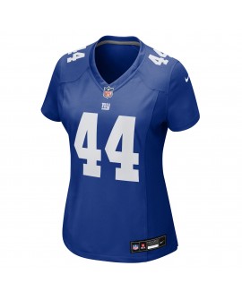 Cam Skattebo New York Giants Nike Damen-Team-Game-Spiele-Trikot – Royal