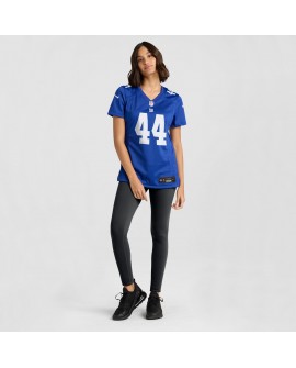 Cam Skattebo New York Giants Nike Damen-Team-Game-Spiele-Trikot – Royal