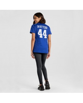 Cam Skattebo New York Giants Nike Damen-Team-Game-Spiele-Trikot – Royal