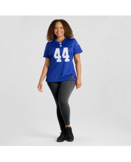 Cam Skattebo New York Giants Nike Damen-Team-Game-Spiele-Trikot – Royal
