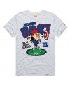 Jaxson Dart New York Giants Homage Unisex-Karikatur-Spieler-Grafik-Tri-Blend-T-Shirt – Ash