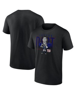 Jaxson Dart New York Giants Humble Shadow Spieler Grafik-T-Shirt – Schwarz