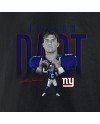 Jaxson Dart New York Giants Humble Shadow Spieler Grafik-T-Shirt – Schwarz