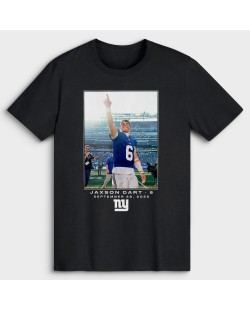 Jaxson Dart New York Giants NFL Flash Features Woche 4 T-Shirt – Schwarz