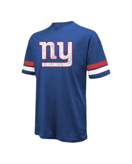 Jaxson Dart New York Giants Majestic Threads Übergroßes T-Shirt – Royal