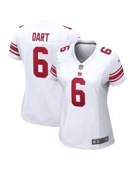 Jaxson Dart New York Giants Nike Damen-Spieler Trikot – Weiß