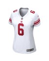 Jaxson Dart New York Giants Nike Damen-Spieler Trikot – Weiß