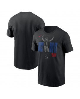 Jaxson Dart New York Giants Nike Just Do It T-Shirt – Schwarz