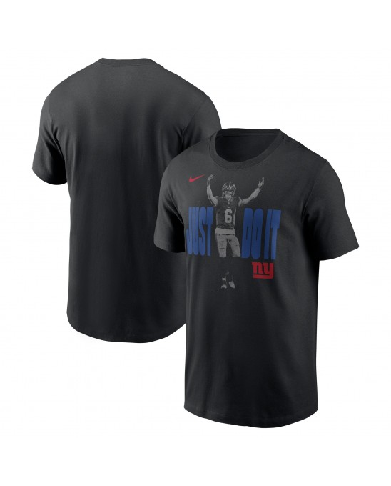 Jaxson Dart New York Giants Nike Just Do It T-Shirt – Schwarz