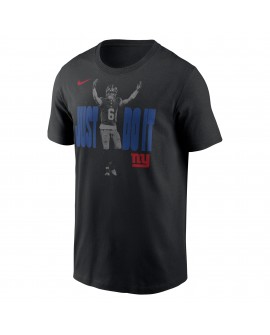 Jaxson Dart New York Giants Nike Just Do It T-Shirt – Schwarz