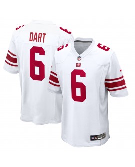 Jaxson Dart New York Giants Nike Spieler Trikot – Weiß