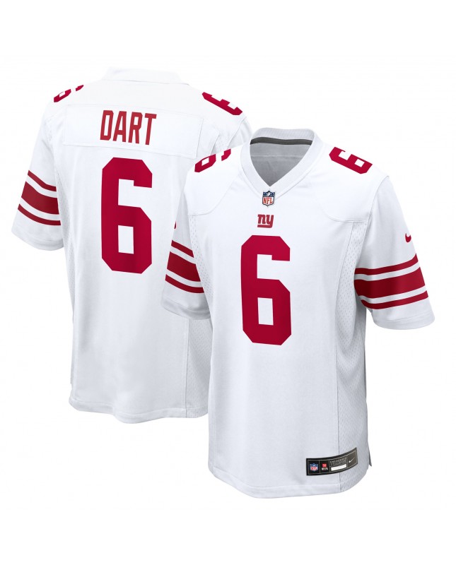 Jaxson Dart New York Giants Nike Spieler Trikot – Weiß